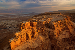 Image of Masada, ancient stronghold in Israel